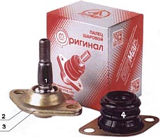 Опора шаровая 2108-290419201 для ВАЗ 2108-2110 - автозапчасти ЗАО ...